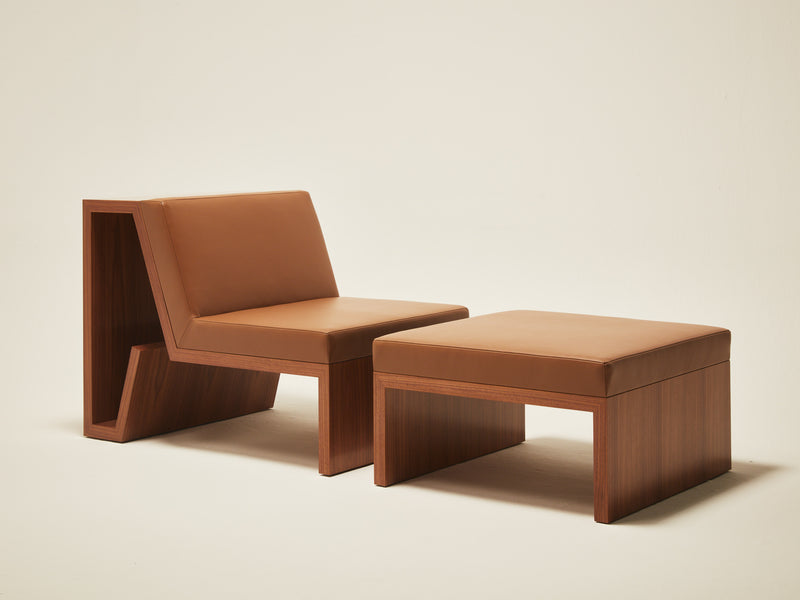 Atelier FM_Con_Chair & Ottoman