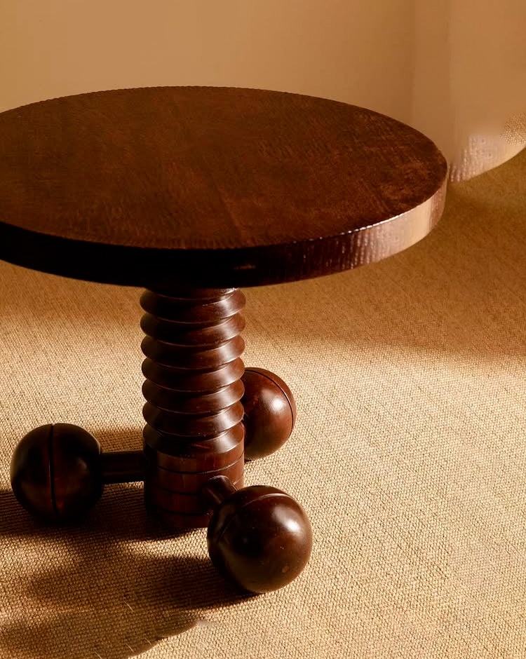 Sculptural side table