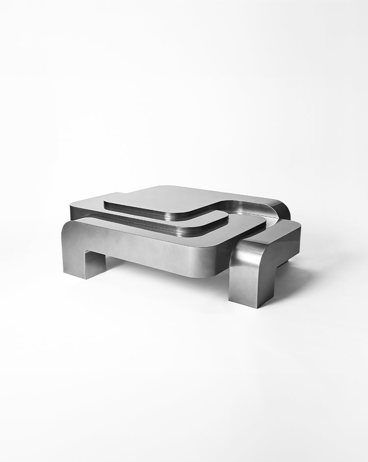 Automa Coffee Table Silver