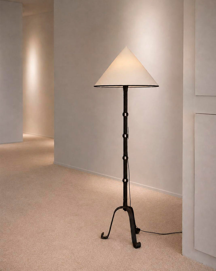 Lamp white floor