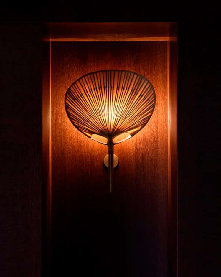 The UchiwaII Wall lamp Ingo Maurer, 1970