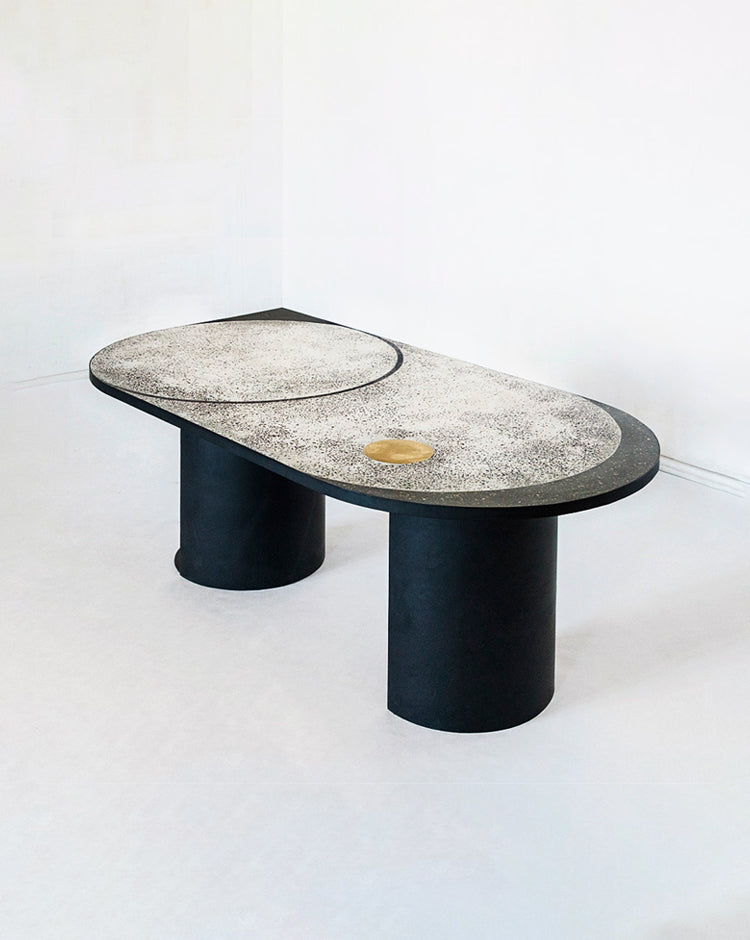 Geometric Terrazzo Table