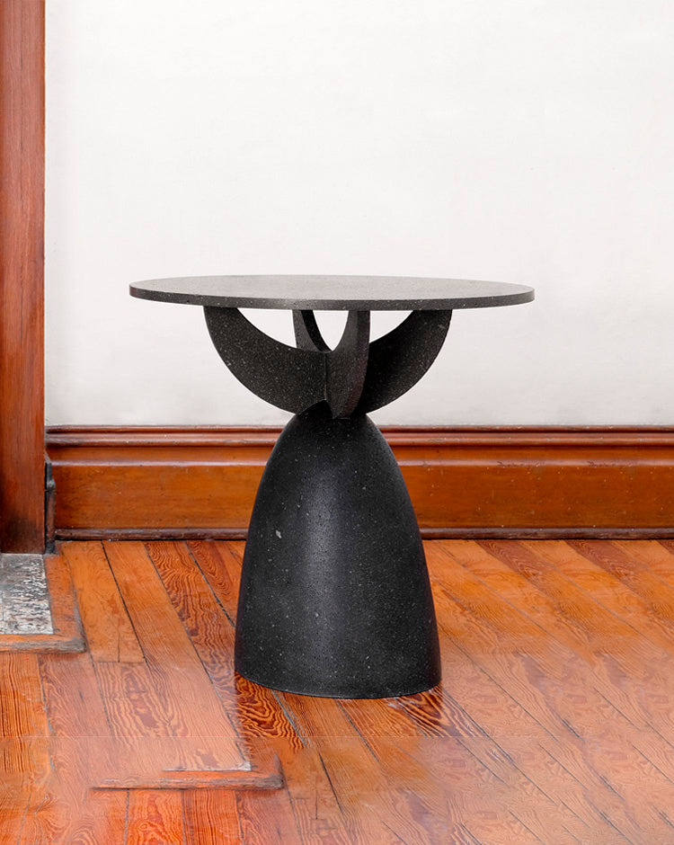 Half Moon Volcanic Coffee Table