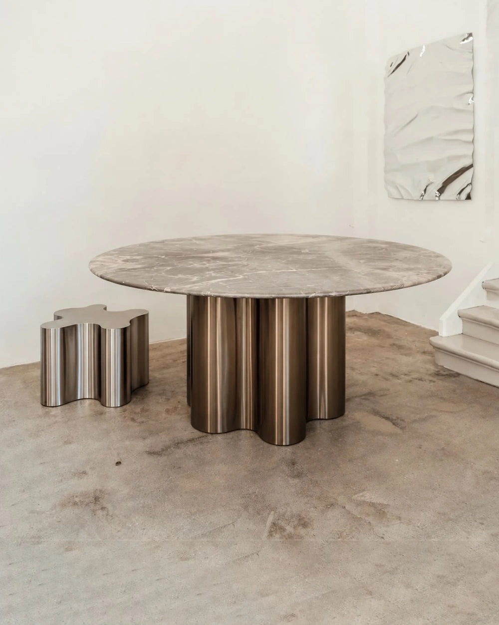 Steel Dinning Table 1