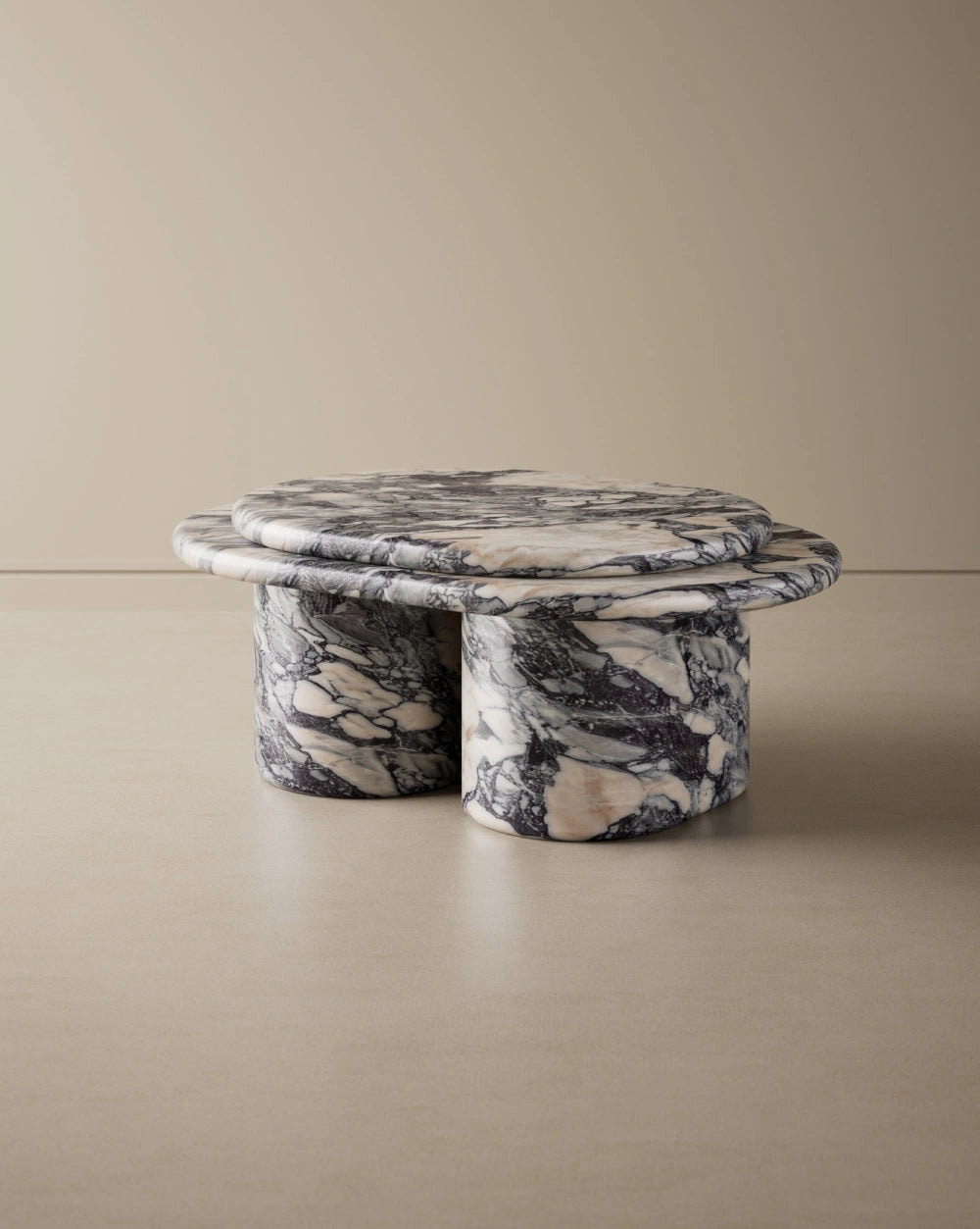 Element Coffee Table - Portuguese Calacatta Viola
