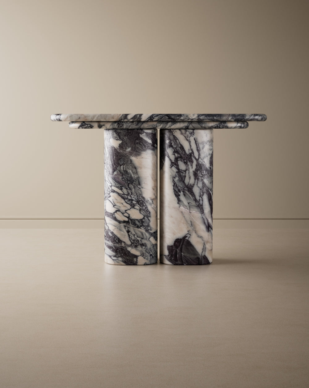 Element Side Table - Portuguese Calacatta Viola