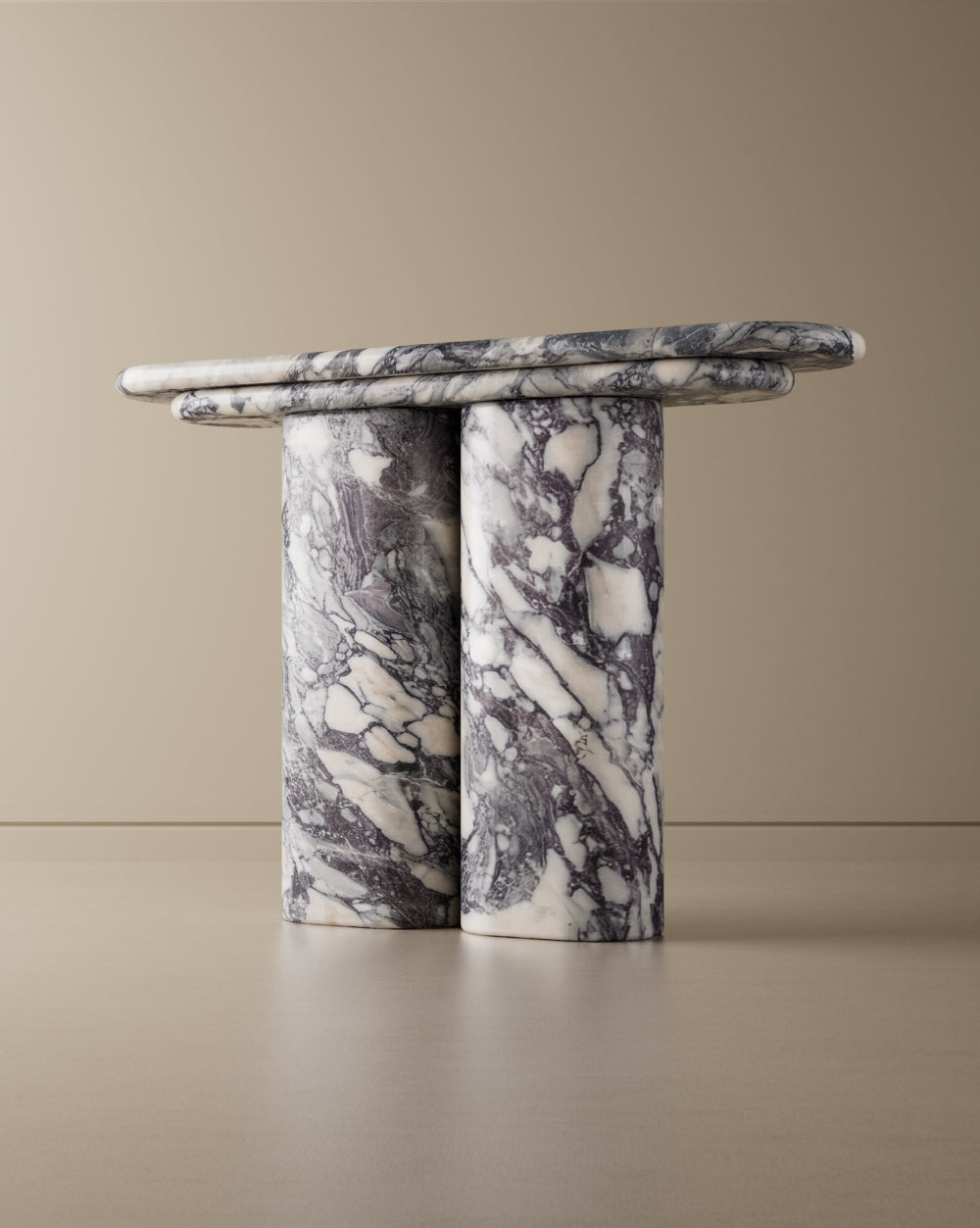 Element Side Table - Portuguese Calacatta Viola