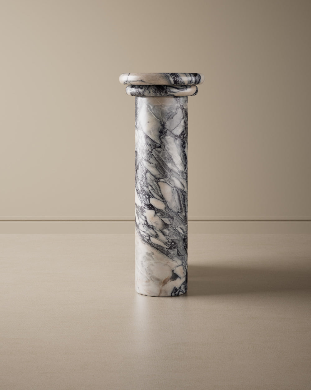 Element Side Table - Portuguese Calacatta Viola