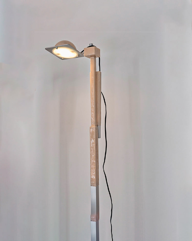 Re-assembled floor lamps