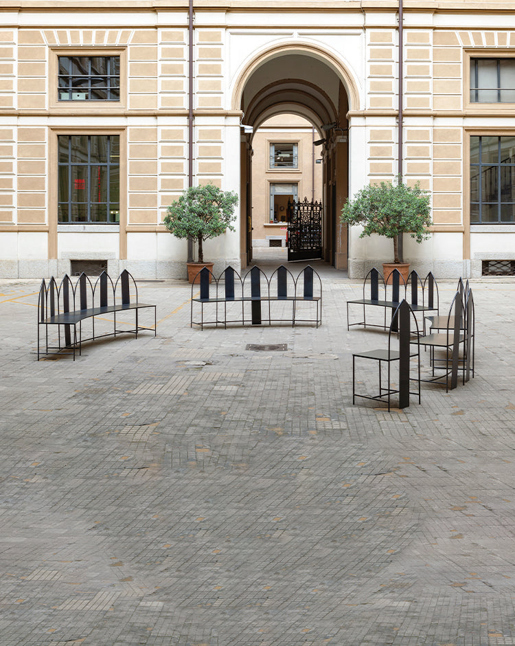 Route in Benches