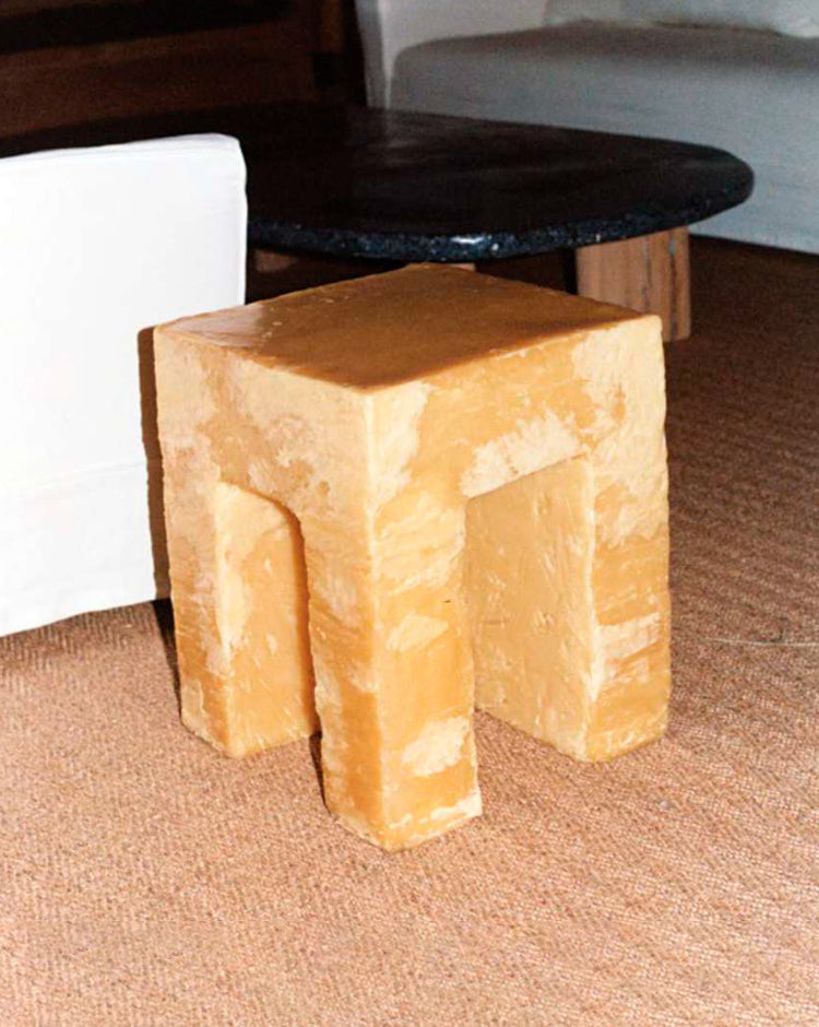 Sacral Geometry Stool / Side Table 2