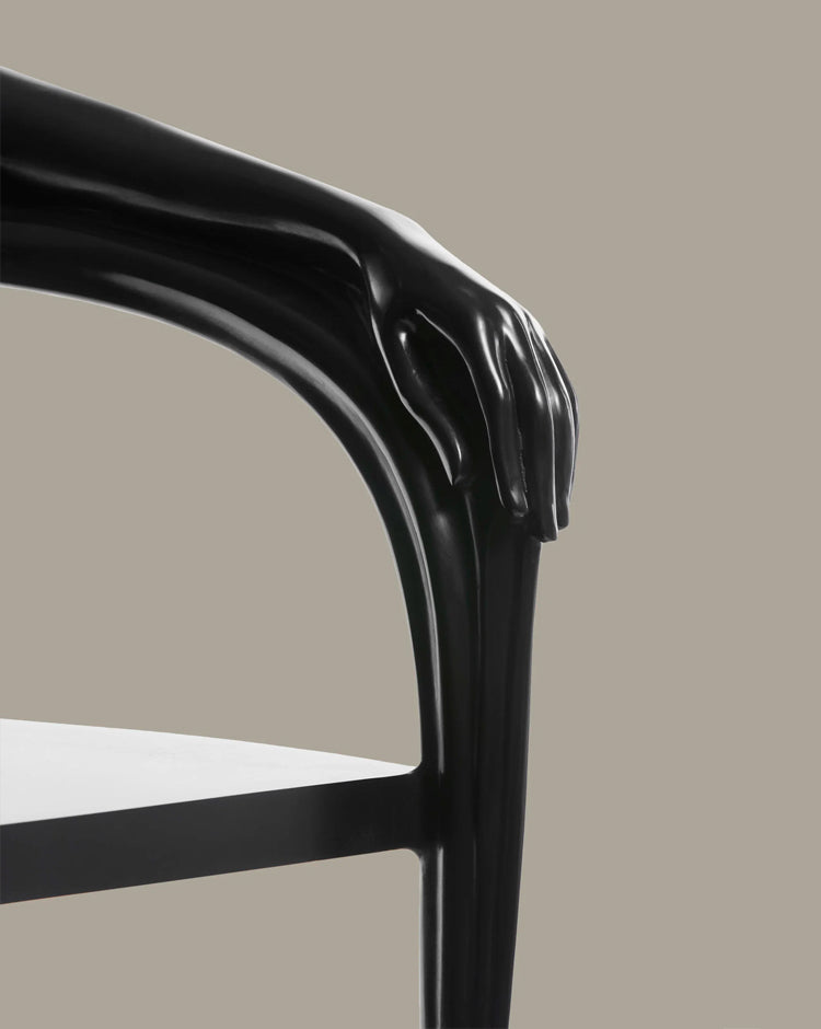 Leda Sculptural Chair Black Label