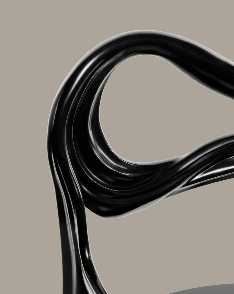 Leda Sculptural Chair Black Label